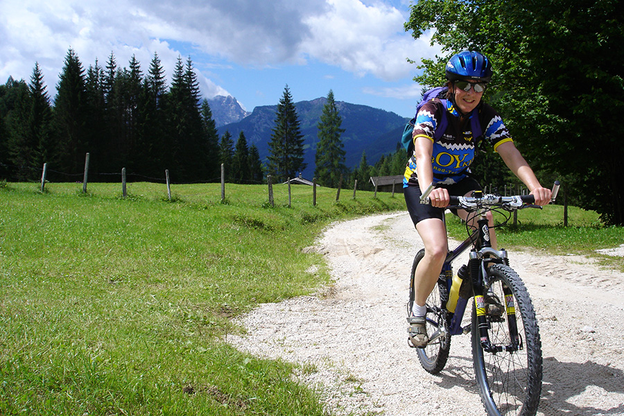 Mountainbiken in Weißbach bei Lofer