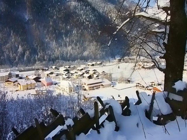 Weißbach bei Lofer im Winter
