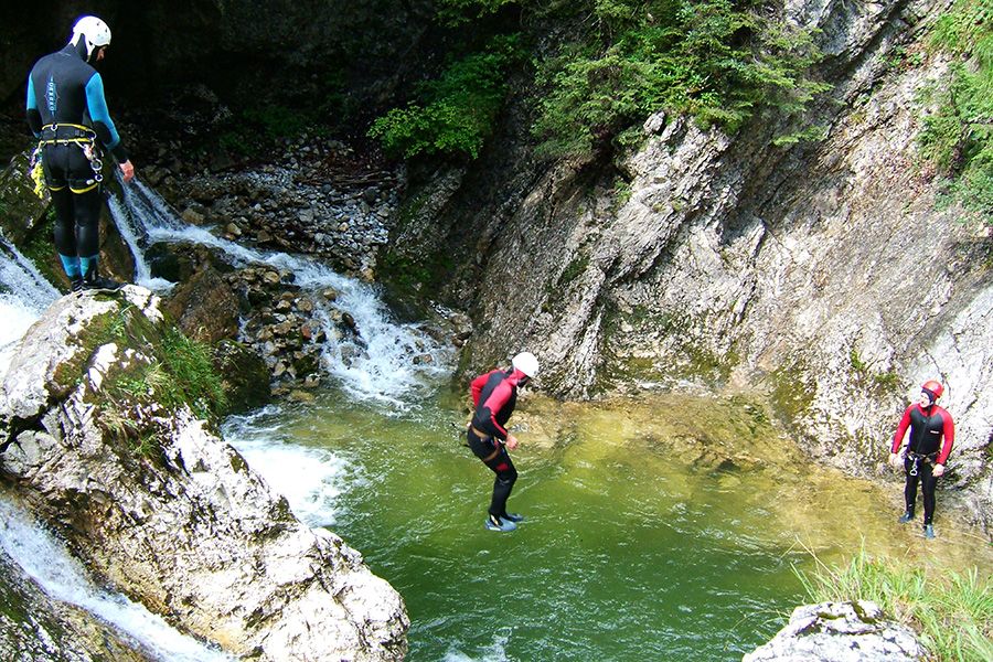 Canyoning in Lofer